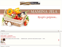 Tablet Screenshot of maminajela.com